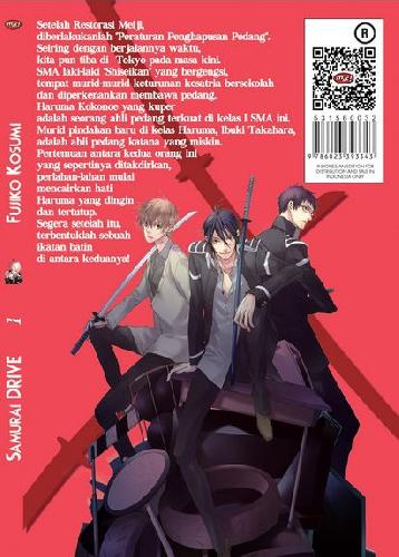 Cover Belakang Buku Samurai Drive 01