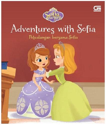 Cover Buku Sofia The First: Petualangan Bersama Sofia - Adventures With Sofia