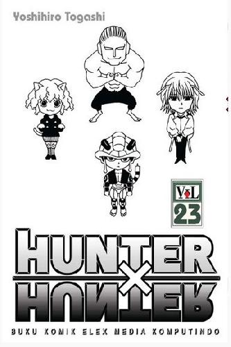 Cover Buku Hunter X Hunter 23
