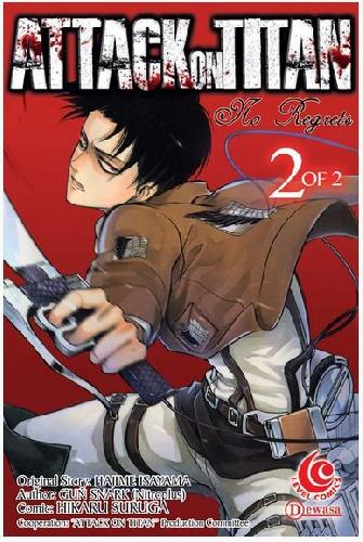 Cover Buku LC: Attack on Titan - No Regret 02