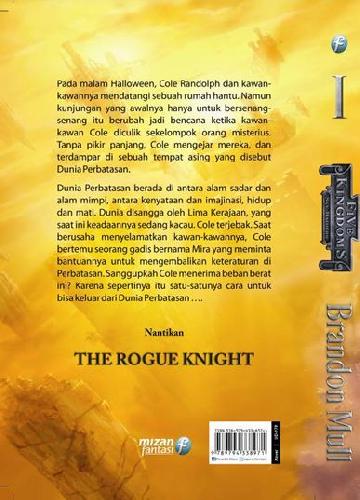 Cover Belakang Buku Five Kingdoms: Sky Raiders