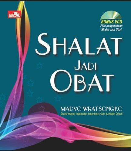 Cover Buku Shalat Jadi Obat - Update + Vcd