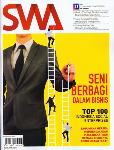 Cover Buku Majalah SWA Sembada No. 21 | 30 September - 13 Oktober 2015