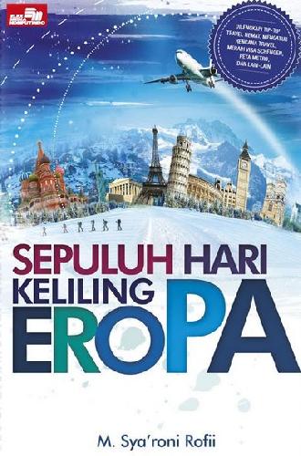 Cover Buku Sepuluh Hari Keliling Eropa