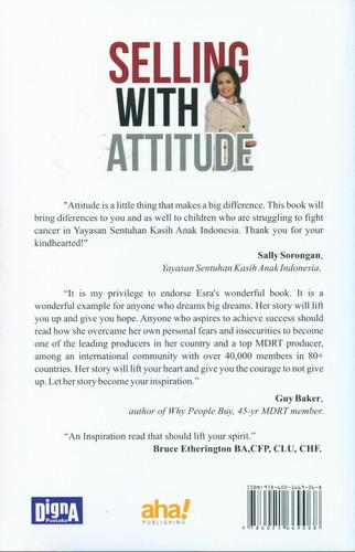 Cover Belakang Buku Selling With Attitude