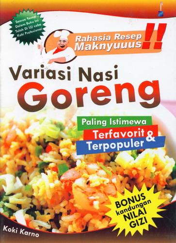 Cover Buku Variasi Nasi Goreng