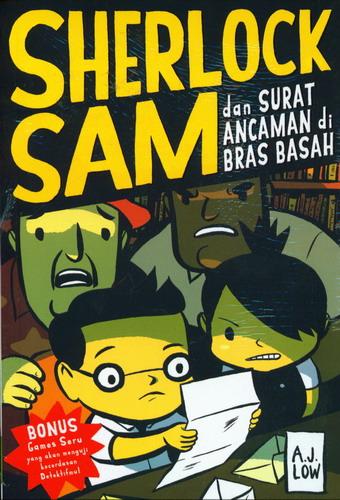 Cover Buku Sherlock Sam dan Surat Ancaman di Bras Basah