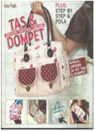 Cover Buku Tas dan Dompet (PLUS: STEP BY STEP & POLA)