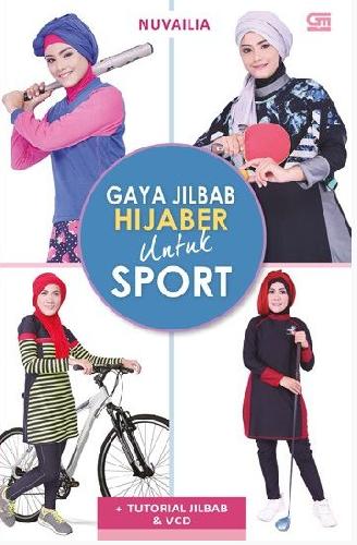 Cover Buku Gaya Hijab untuk Sport + Tutorial Jilbab (Bonus VCD)