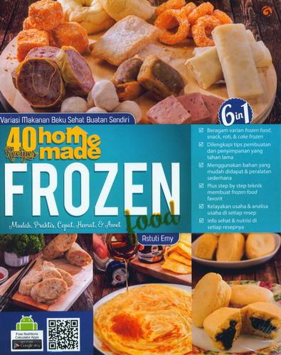 Cover Buku 40 Recipes Homemade Frozen Food