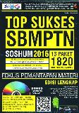 Top Sukses SBMPTN SOSHUM 2016 Fokus Pemantapan Materi Edisi Lengkap