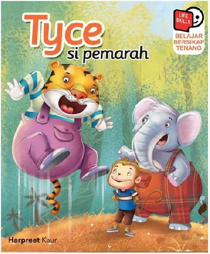 Cover Buku Tyce Si Pemarah