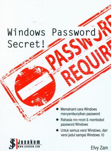 Cover Buku Windows Password Secret