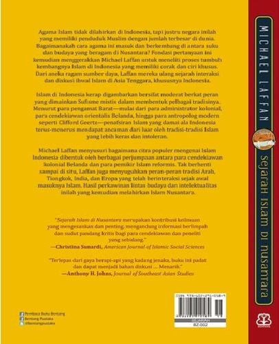 Cover Belakang Buku Sejarah Islam Di Nusantara