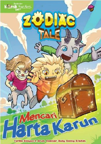 Cover Buku Komik Zodiac Tale : Mencari Harta Karun