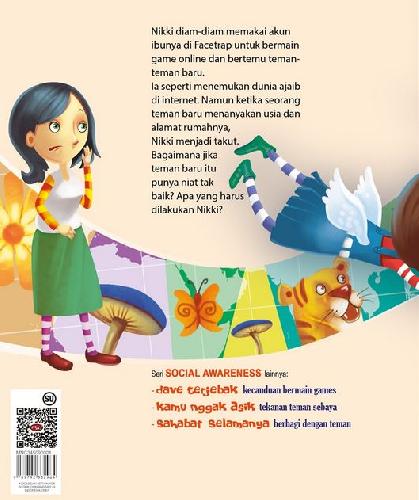 Cover Belakang Buku NIKKI TERSESAT - AMAN BERINTERNET