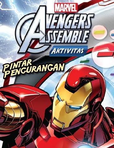 Cover Buku Aktivitas Marvel Avengers : Pintar Pengurangan