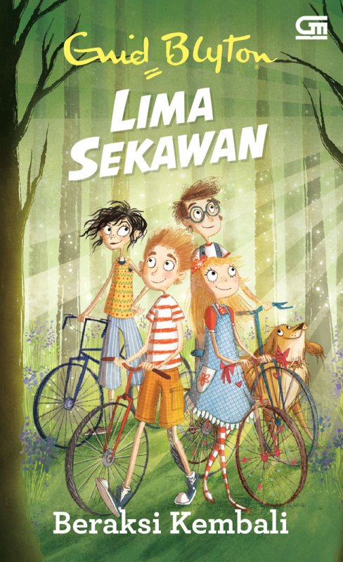 Cover Buku Lima Sekawan : Beraksi Kembali