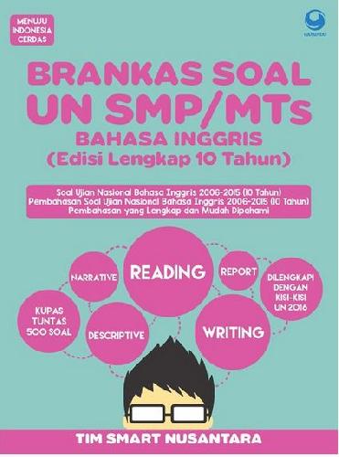Buku Brankas  Soal Un Smp mts Bahasa  Inggris  Edisi 10 Tahun 