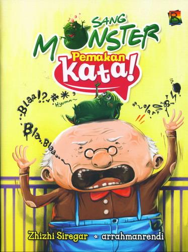 Cover Buku Sang Monster Pemakan Kata