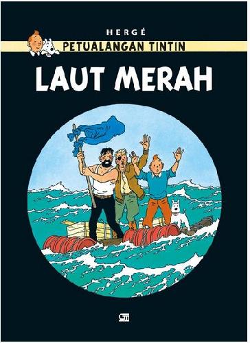 Cover Buku Petualangan Tintin : Laut Merah