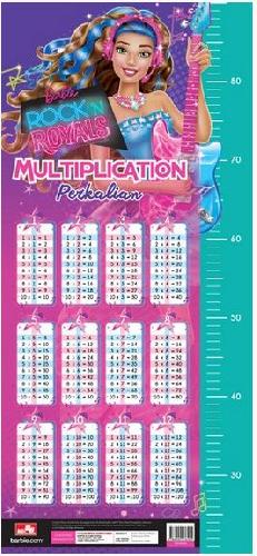Cover Buku Poster Barbie Rock n Royals: Multiplication