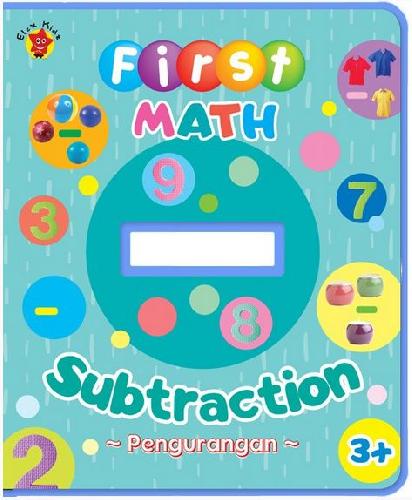 Cover Buku First Math: Subtraction
