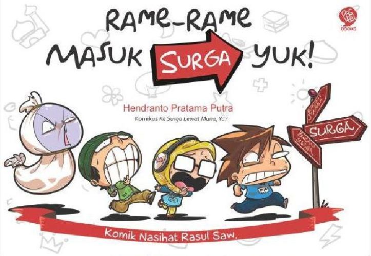 Cover Buku Komik Islami: Rame-Rame Masuk Surga Yuk