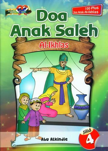Cover Buku Doa Anak Saleh Al-Ikhlas Jilid 4 BK