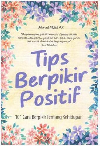 Cover Buku Tips Berfikir Positif