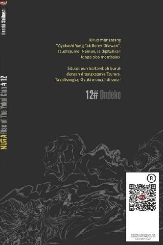 Cover Belakang Buku Nura : Rise of The Yokai Clan 12