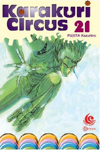 Cover Buku LC: Karakuri Circus 21
