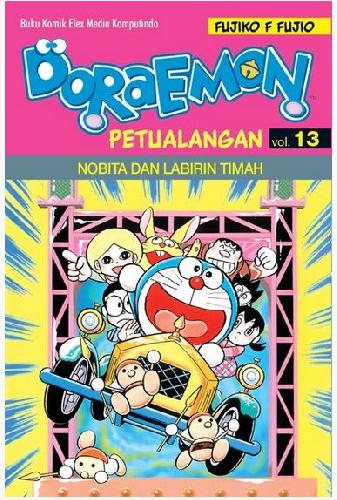 Cover Buku Doraemon Petualangan 13 (Terbit Ulang)