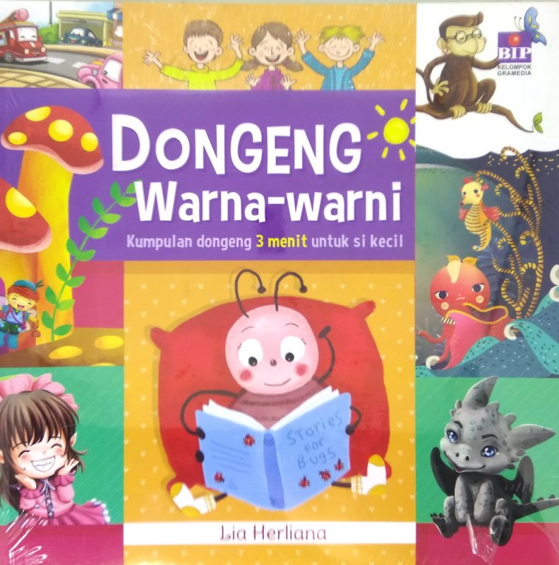 Cover Buku Dongeng Warna-Warni