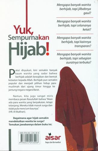 Cover Belakang Buku Yuk Sempurnakan Hijab