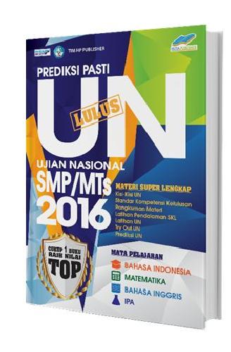 Cover Buku Prediksi Pasti Lulus SMP/MTs 2016