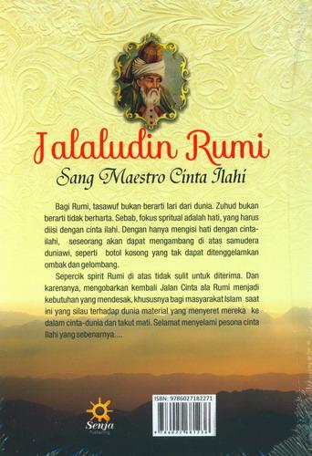 Cover Belakang Buku Jalaludin Rumi Sang Maestro Cinta Ilahi