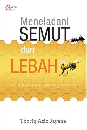 Cover Buku Meneladani Semut dan Lebah