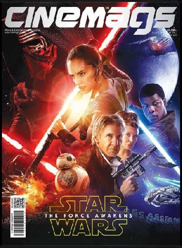 Cover Buku Majalah Cinemags Cover Star Wars The Force Awakens | Edisi 197 - December 2015