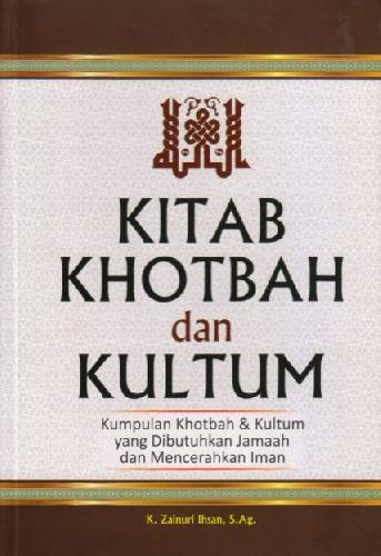 Cover Buku Kitab Khotbah dan Kultum