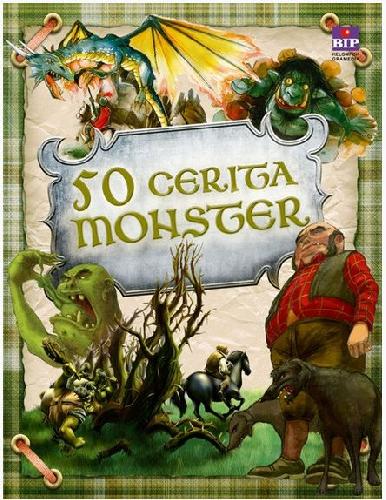 Cover Buku 50 Cerita Monster
