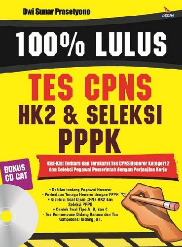 Cover Buku 100% Lulus Tes CPNS HK2 & Seleksi PPPK