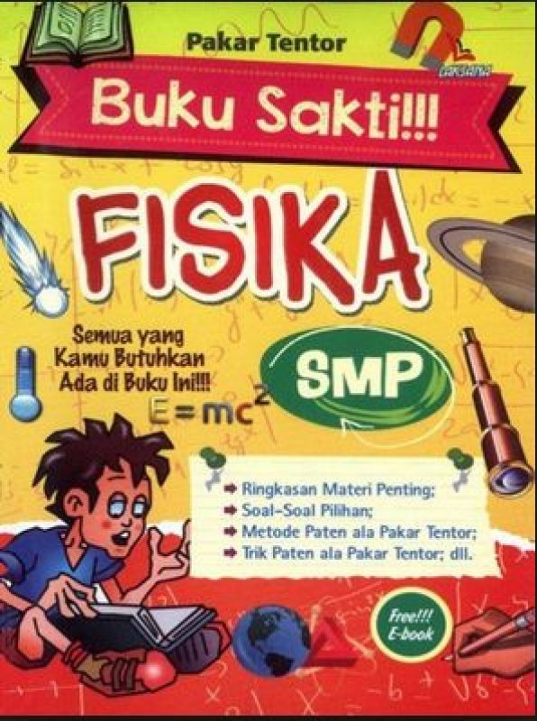 Cover Buku BUKU SAKTI!!! FISIKA SMP