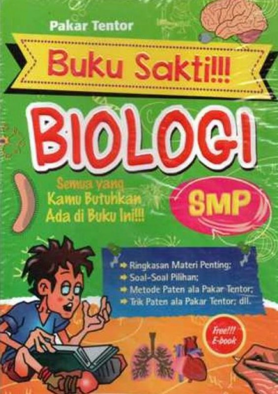 Cover Buku Buku Sakti!!! Biologi SMP