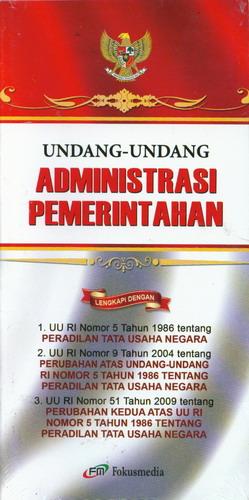 Cover Buku Undang-Undang Administrasi Pemerintahan