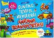 Cover Buku Asyiknya Gunting, Tempel, Mewarnai Sarana Transportasi