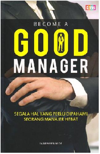 Cover Buku Become A Good Manager