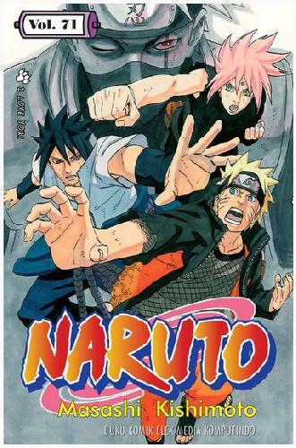Cover Buku Naruto 71