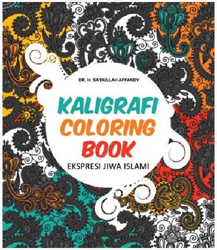 Cover Buku Kaligrafi Coloring Book