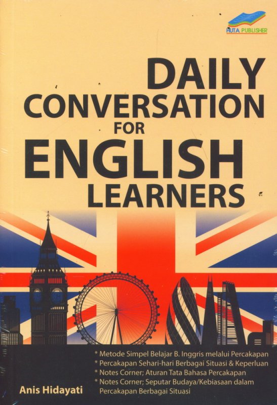 Cover Buku Daily Conversation For English Learners